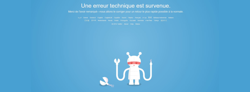 Twitter ne fonctionne plus !!