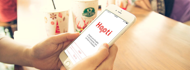 Hooti, un mélange entre Twitter et Snapchat