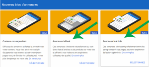 Native advertising: les nouveaux bloc d'annonces Google Adsense