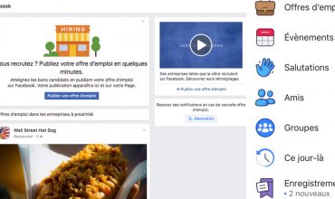 Facebook lance la fonctionnalité « Offres d’emploi » en France !